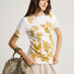 Handbag Dirty Green Eco Print Scattered Patten