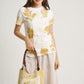 Eco Print Tote Bag Brown Dye