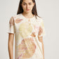 Jati Balance Pattern Eco Print Short Sleeves T-shirt