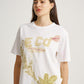 Green Eco Word Jarak Eco Print Short Sleeves T-shirt