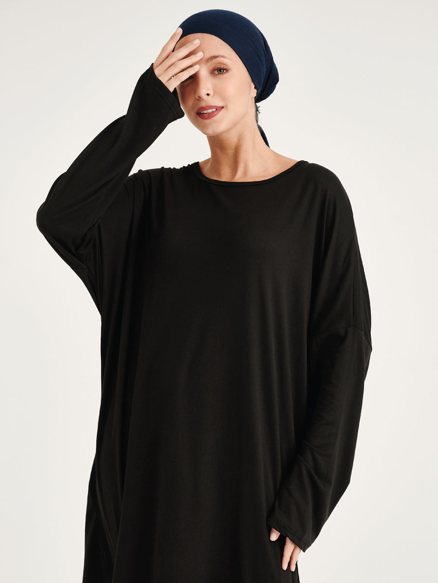 Black Elya Long Sleeved Blouse