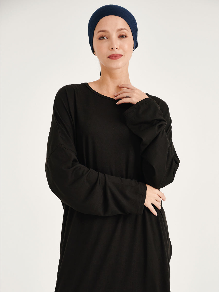 Black Elya Long Sleeved Blouse