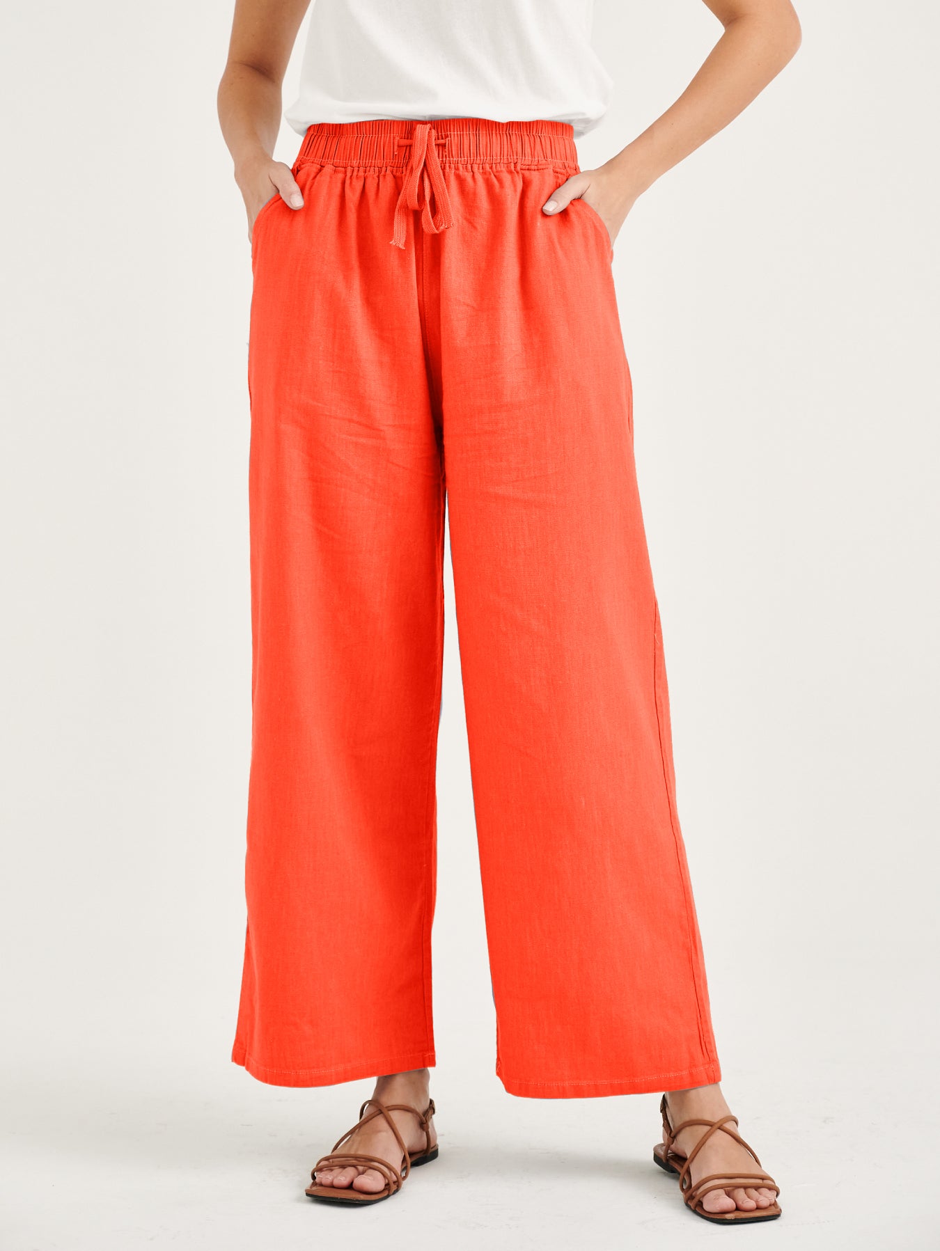 Sofea Cotton Linen Pants Set