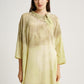 Green Tie Dye Mango Plant Dress