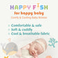Happy Fish Baby Comfy & Cooling Bolster