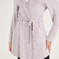 Light Purple Tie Waist Belt Cardigan