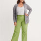 Grey Cozy Knit Cardigan with Side Pocket