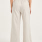 Light Grey Cotton Linen Pants