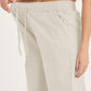Light Grey Cotton Linen Pants