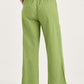 Green Sofea Cotton Linen Pants