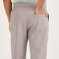 Light Grey Cotton Linen Mens' Relax Pants